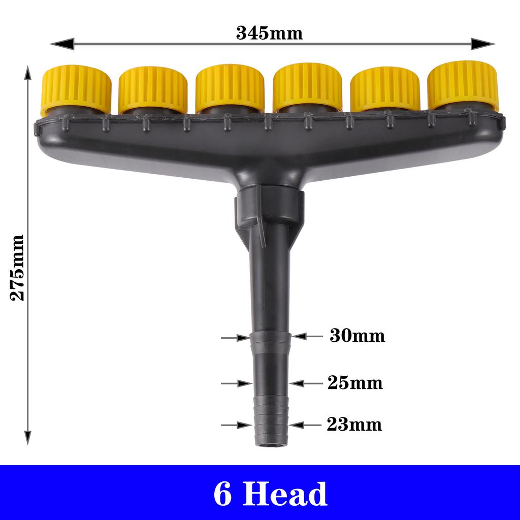 3/4/5/6 Head Garden Tool Adjustable Agriculture Atomizer Nozzles Home Garden Lawn Water Sprinklers Farm Irrigation Spray Hot Sal