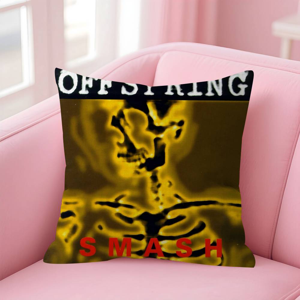 Personalized Pillow Dust Cover Bedroom Kids Party Decoration Pillowcase Birthday Children Gift The OOffspring Band
