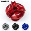 Для HONDA goldwing gl1800 Hornet 600 900 HORNET CB600F 2007-2009 2010 2011 2012 Болт крышки масляного бака двигателя, аксессуары для крышки топливного бака