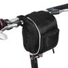 Black Multi Function Quick Release Bicycle Cycling Front Frame Tube Handlebar Bag Pouch