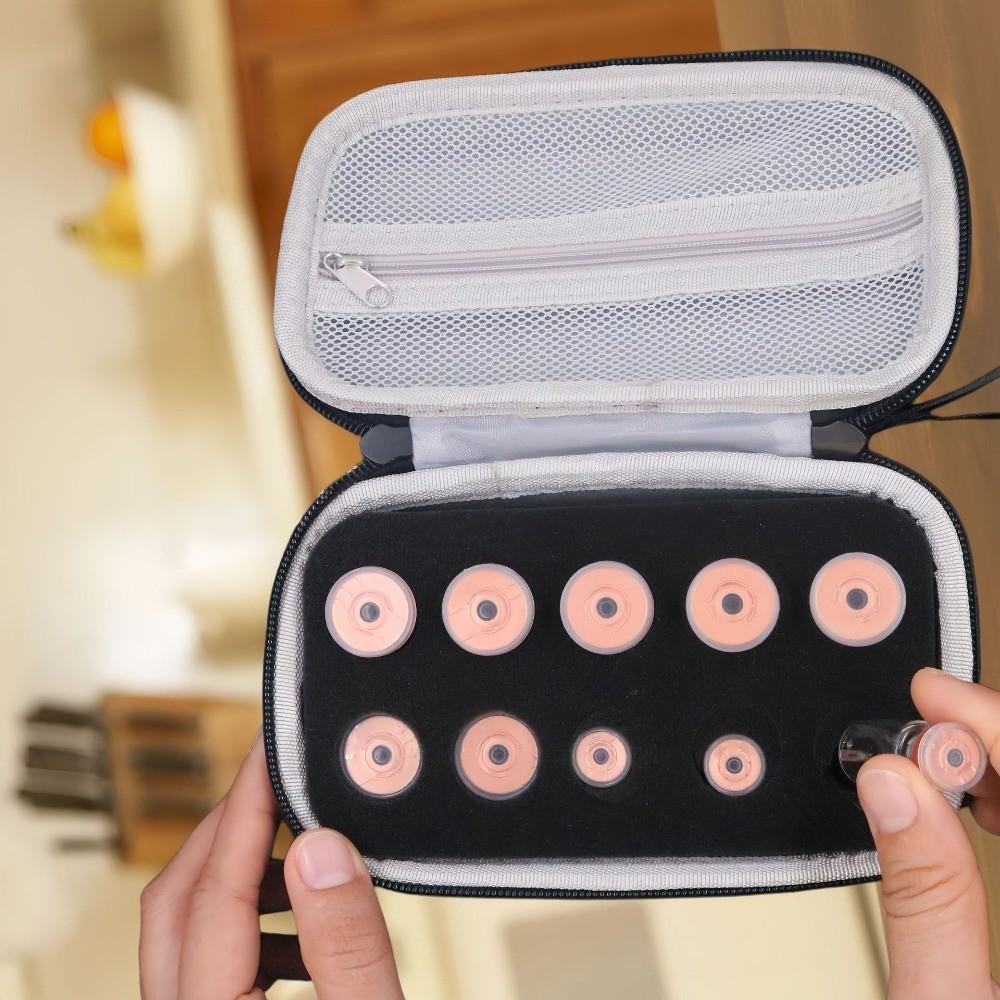 10 Slots Insulin Vial Storage Case Waterproof Essential Oils Carrying Box Diabetes Care