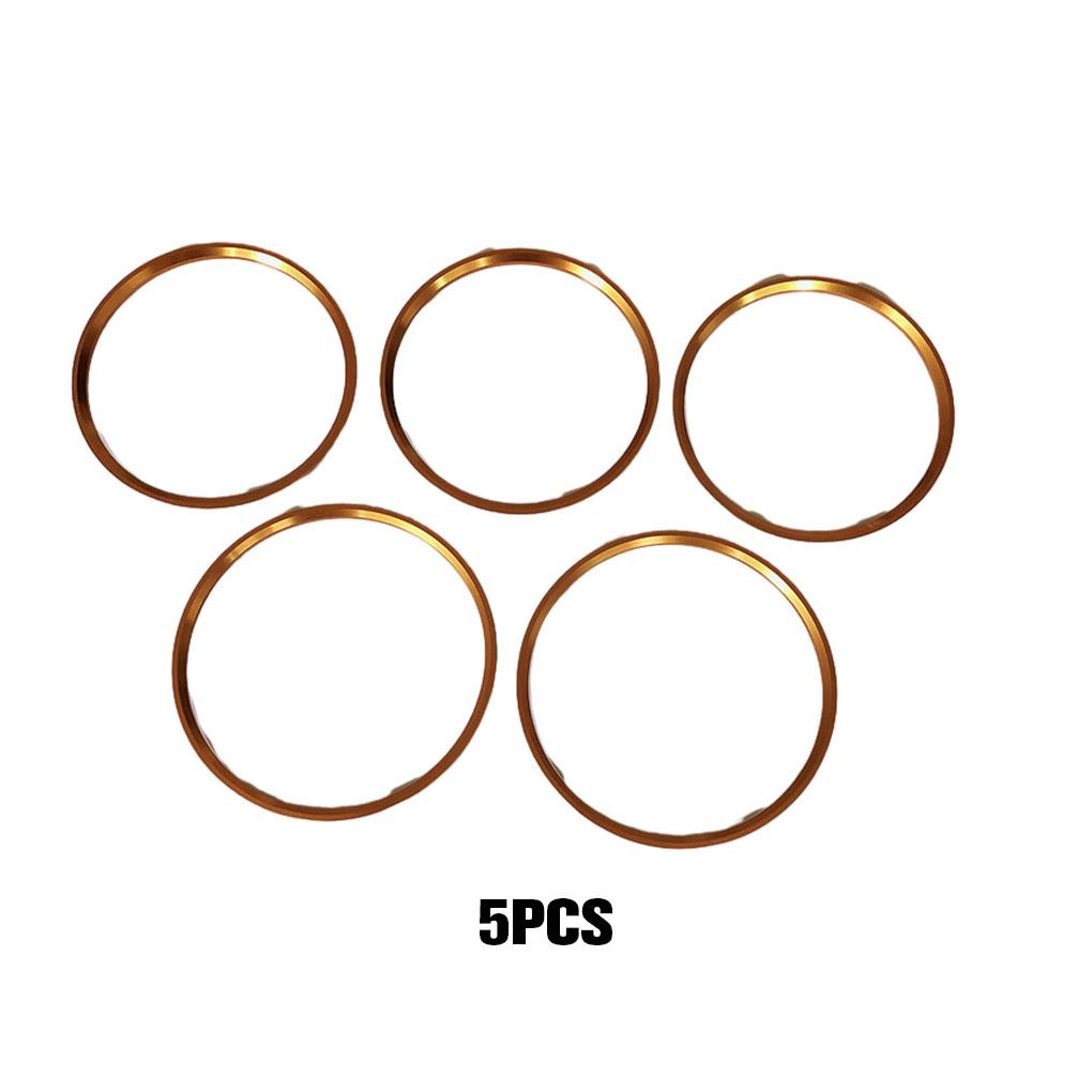 Durable And Wear-resistant Air Vent Outlet Ring Trim Aluminum Alloy Sturdy And Durable Decoration