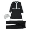 Swimming Wear for Girls Muslim Islamic Three Pieces Swimsuit Kids' Burkinis Swimwear for Children Swimming Set 3-12 Years