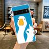 Мультяшная Милая Гусь Утка Игра Для Google Pixel 8 7 6 Pro Чехол Для Телефона Мягкий ТПУ Для Pixel 6A 5 4 5A 4A 3A XL 5G Силиконовый Прозрачный Чехол