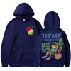 Худи свитшот унисекс Bad Bunny World Tour Debi Tirar Mas Fotos Лягушка DTMF Винтажный спортивный костюм