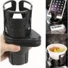 Car Cup Holder Expander For Car Adapter Adjustable Multifunctional Dual Cup Holder With Phone Holder Aromatherapy Organizer