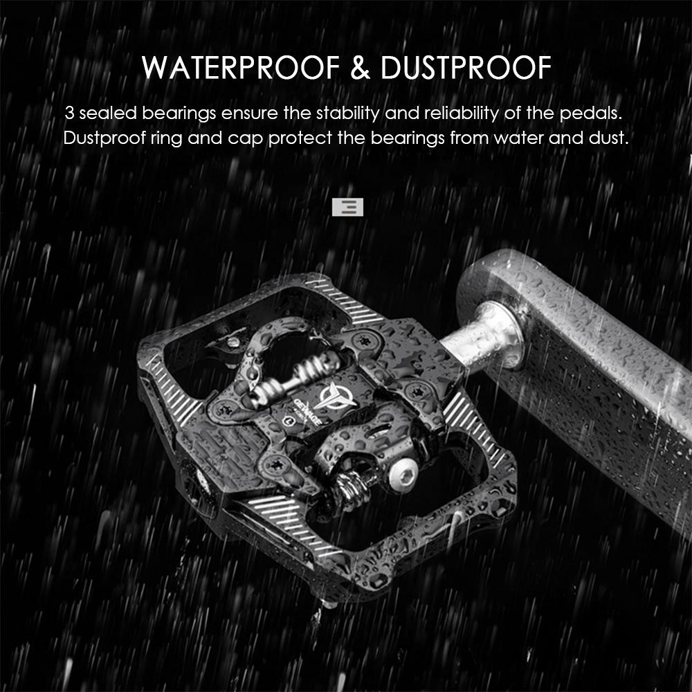 Педали с двухсторонним зажимом, педали MTB, велосипедные педали с заменой шипов для горного велосипеда SPD