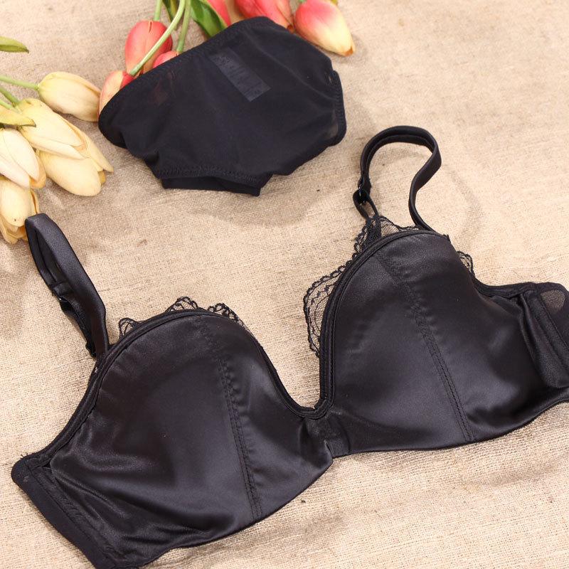 Европейский женский бесшовный комплект нижнего белья, сексуальный бюстгальтер с чашкой 1/2 и сетчатые трусики, французский тонкий бюстгальтер с тонкой чашкой, удобный бюстгальтер пуш-ап, нижнее белье