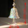 Bell Crystal Wind Chime Decoration Transparent/Colorful Home Crystal Decoration  Room