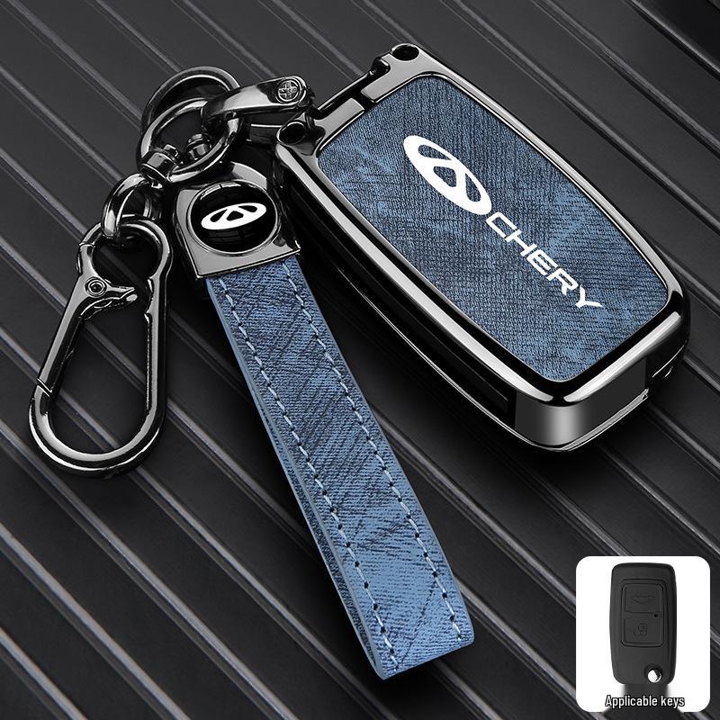 Чехлы-брелоки из цинкового сплава для Chery, Tiggo 8, 7 Plus - Полное покрытие, 5-кратная защита от падений