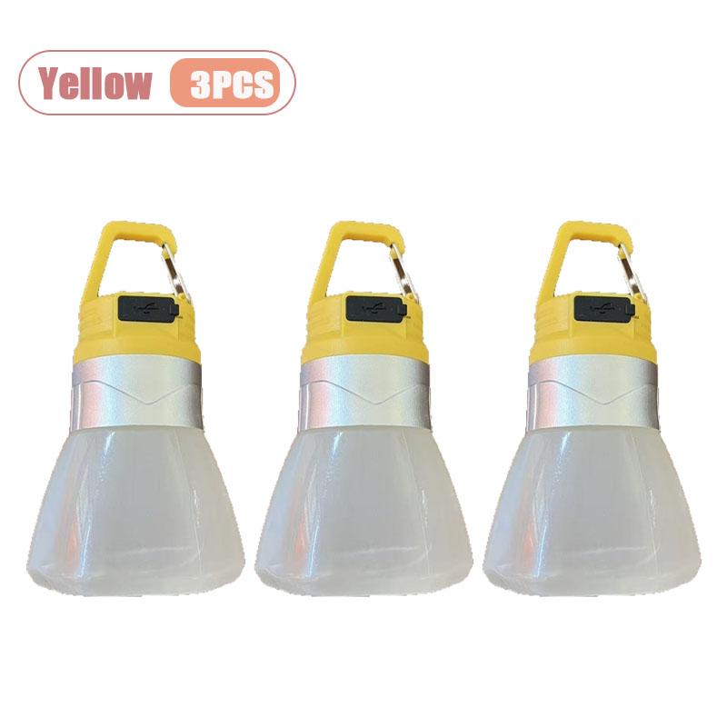 1-5PCS Creative Camping Water Bottle Lantern Outdoor Hiking Portable Multi-Scene Atmosphere Hanging Spotlight Flashlight