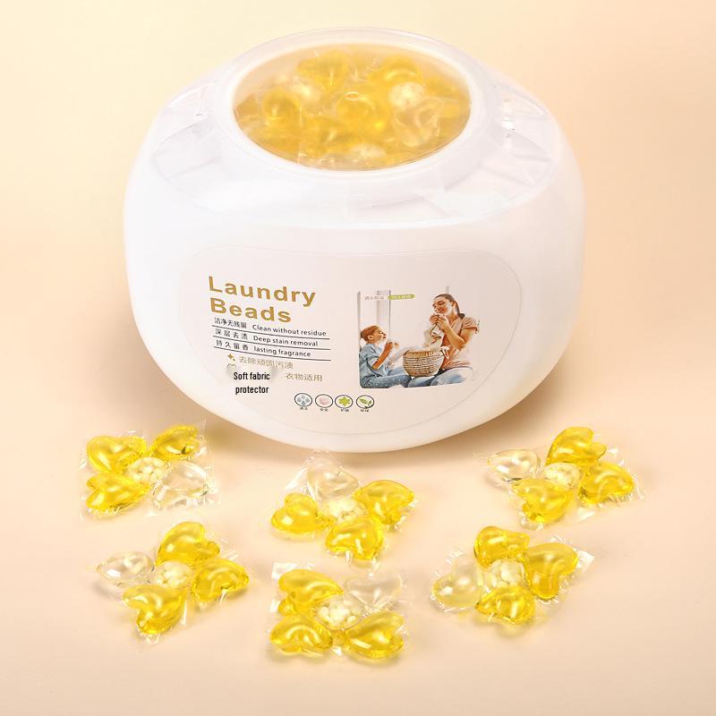 Трехкамерные капсулы для стирки «пять в одном»: Стойкий аромат, удаление пятен, смягчающие концентрированные капсулы для стирки