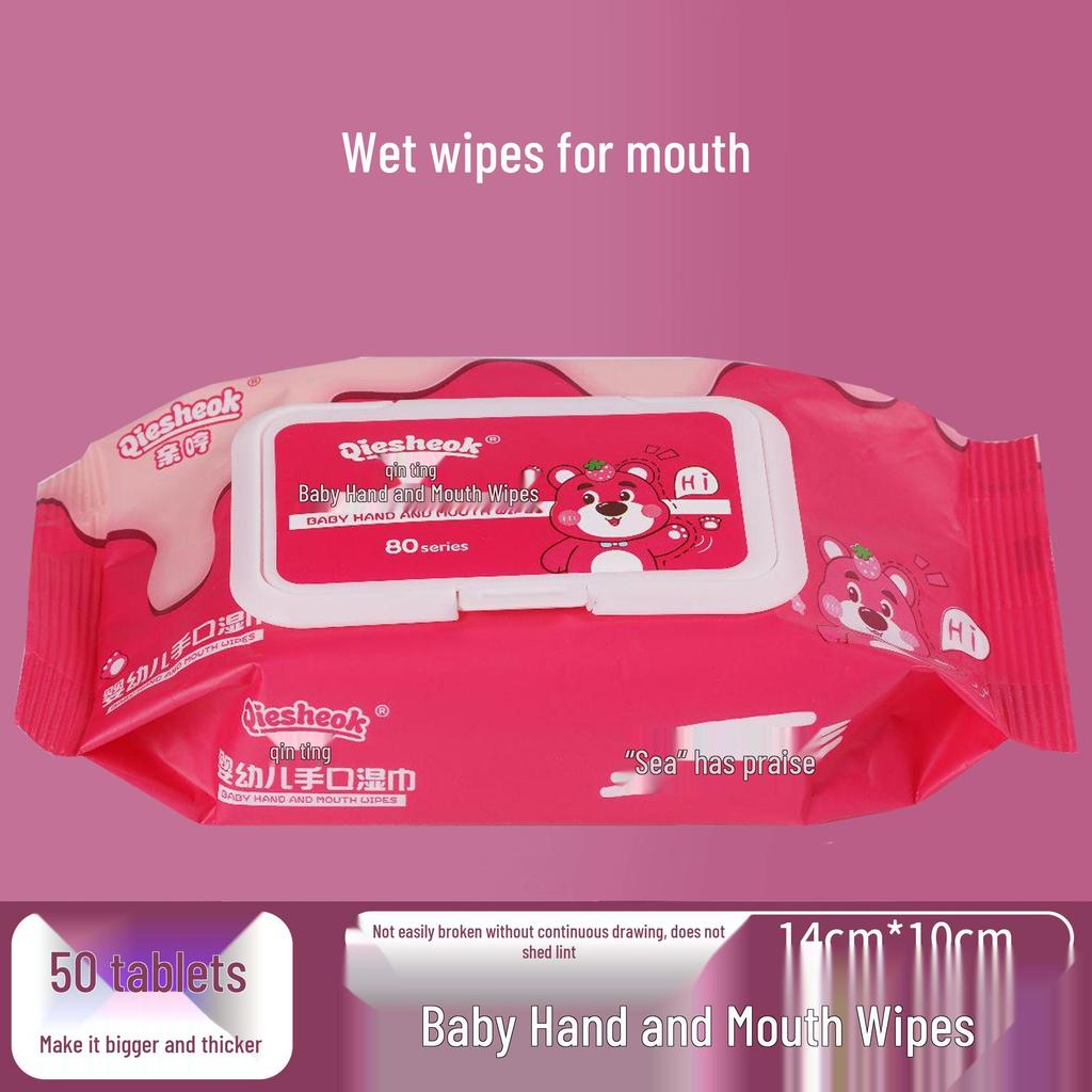 Мини влажные салфетки дорожный набор: 8 детских салфеток в упаковке, специально для детских рук