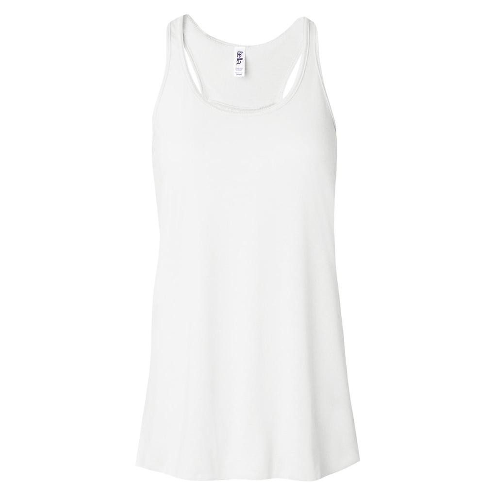 Bella Ladies/Womens Flowy Racerback Tank Top