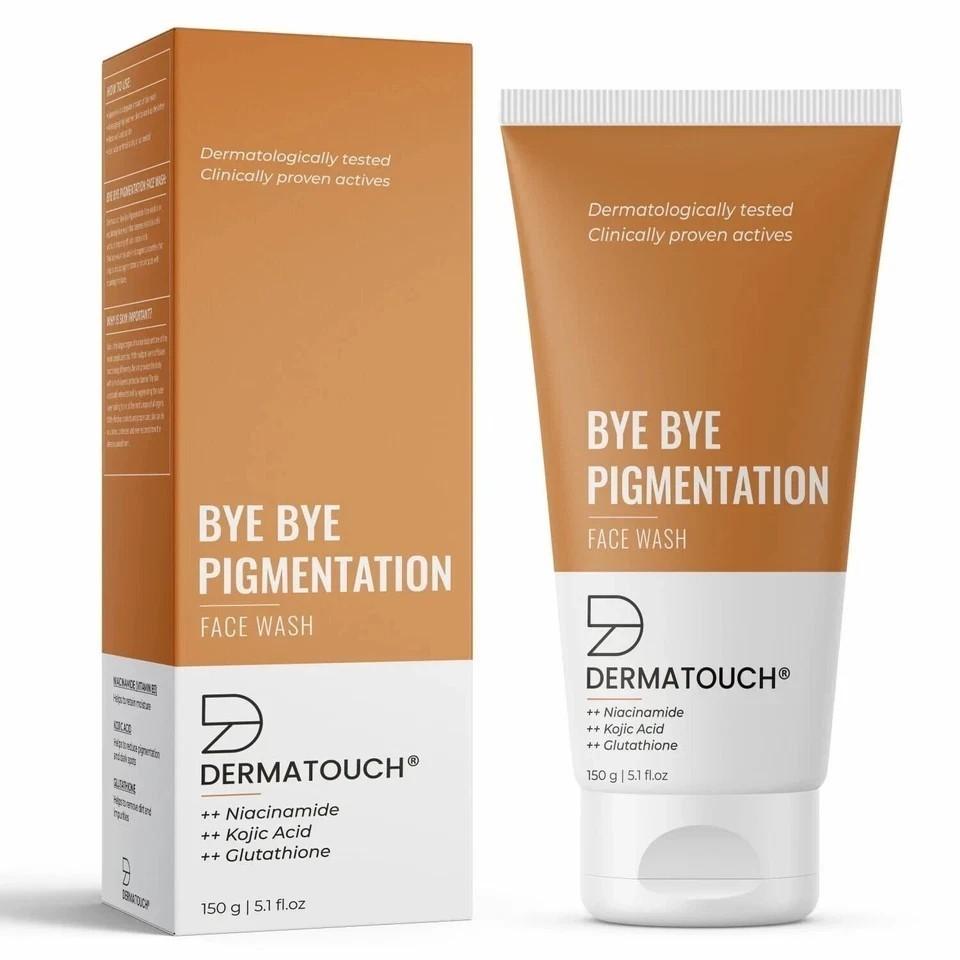 Dermatouch Bye Bye Pigmentation Face Wash For Unisex 150g