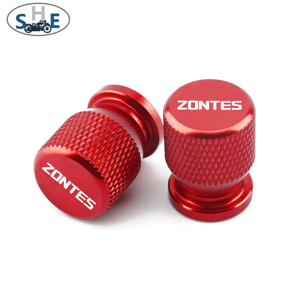 С логотипом Для ZONTES 310R/X/T/V/M 250 ZT250-S Мотоцикла Универсальные CNC Аксессуары Колеса Шины Детали Колпачки Клапанов Покрышки