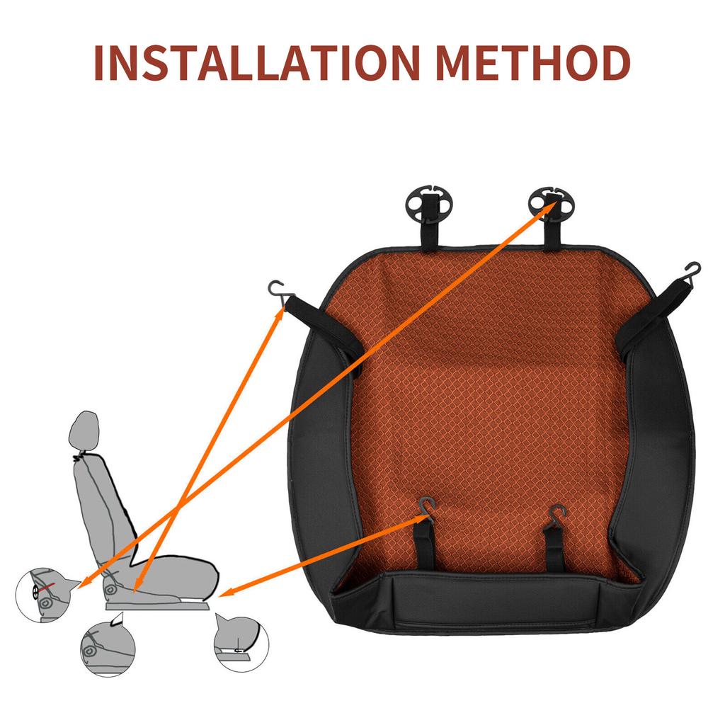 Чехол на переднее сиденье с полным объемным звуком Дышащий чехол на автомобильное сиденье Защитный чехол на переднее сиденье автомобиля