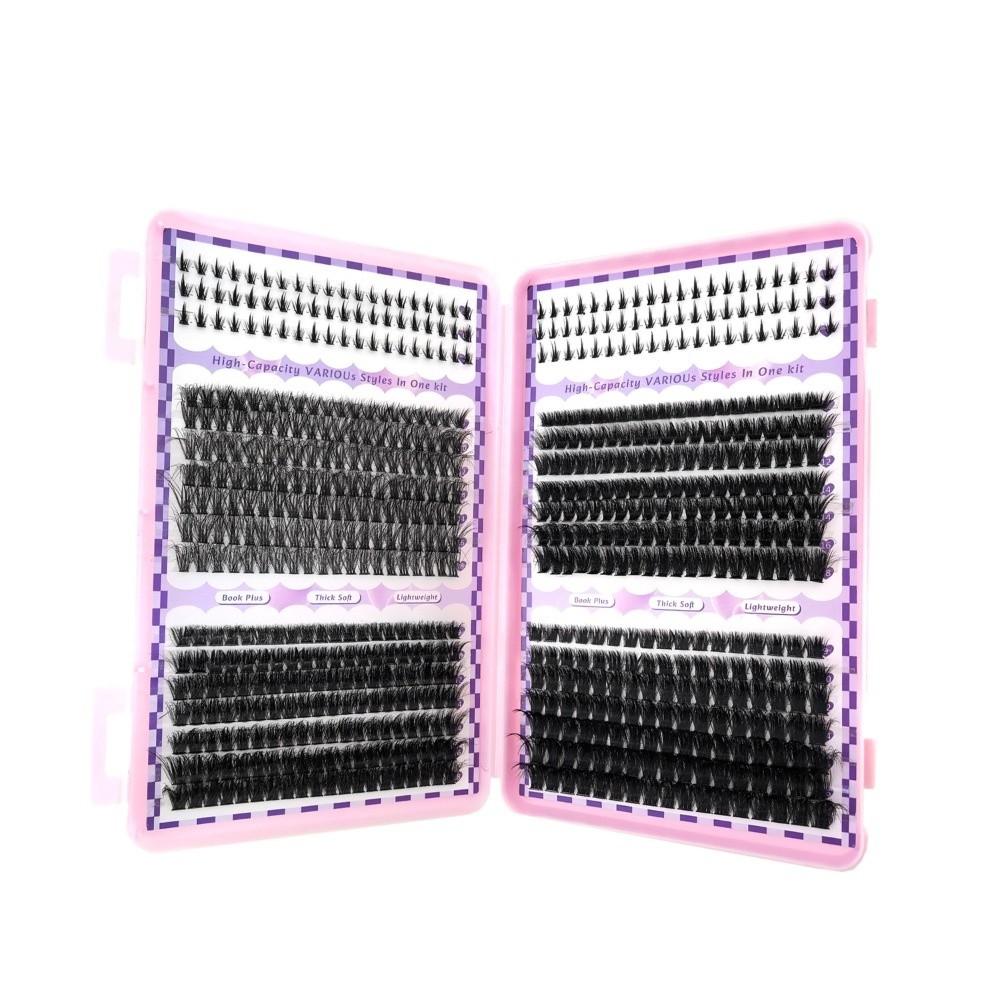 Wispy Style False Eyelashes Natural Look Fake Eyelash DIY Lash Extension Kit Eye Lash Extension