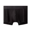 Черные лейблы с надписью «Прямые шорты-боксеры» с поясом, мужское нижнее белье NB3296-UB1