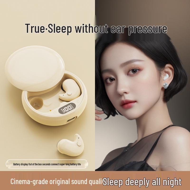 2025 Sleep XD-Y36 Bluetooth-наушники: Тонкие, Удобные, Шумоподавляющие для спящих на боку