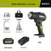 Wickes WU040 Литиевый аккумуляторный фен: Портативный пластиковый сварочный аппарат с контролем постоянной температуры для нанесения автомобильных пленок.