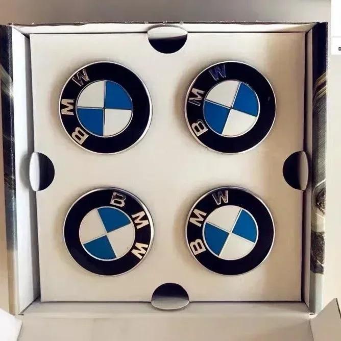 4 шт. 56/68 мм плавающие колпаки центра колеса для BMW 50-летия – Подходят для E39 E46 E60 F10 F30 G20 X3 X5 (Автомобильные аксессуары)