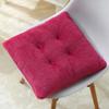 Extra Thick Fluffy Velvet Cushion Pad for Long Sitting - Large Round Chair or Floor Mat
