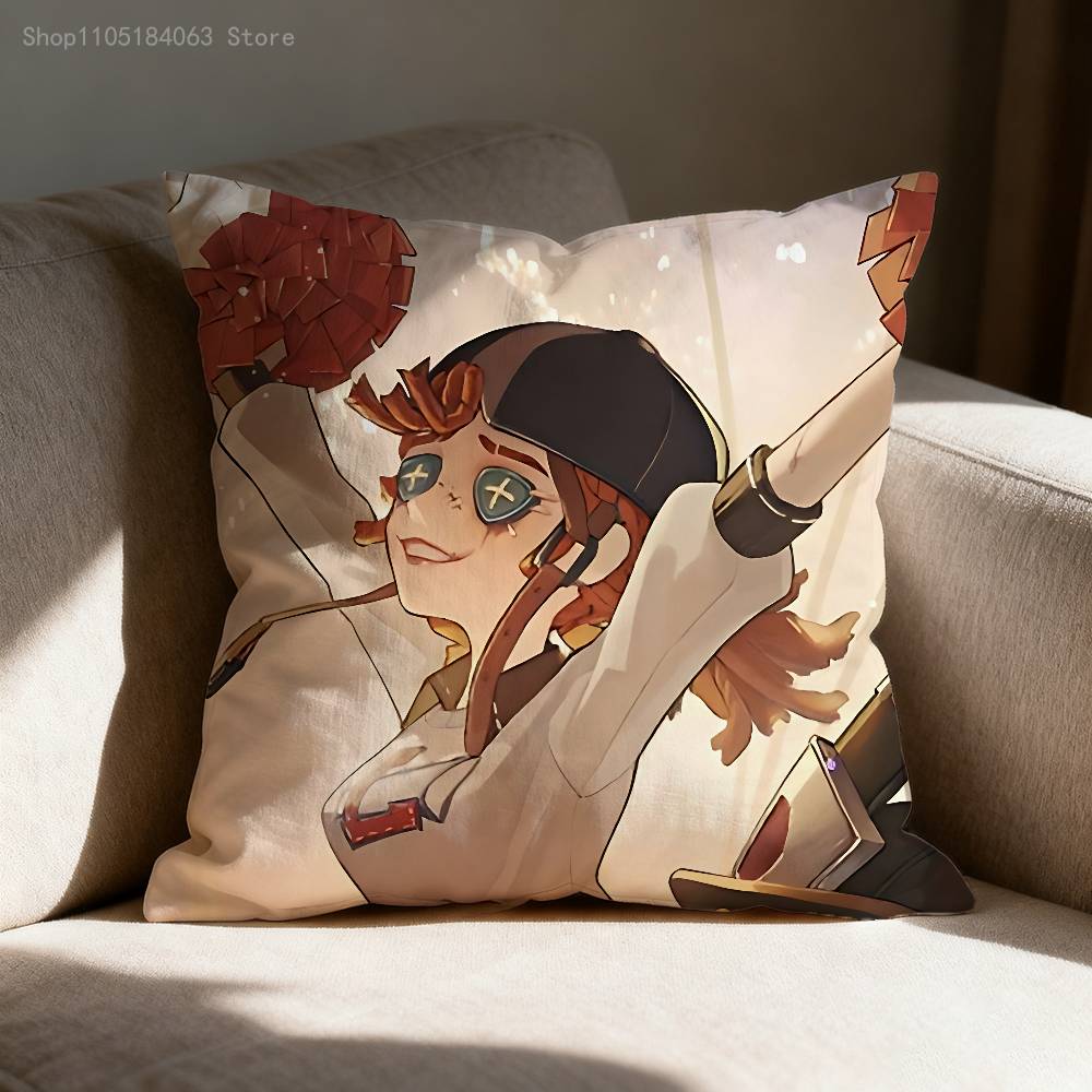 Чехол на подушку Identity V для 45x45см 55x55см 30x30см Квадратный Автомобильный Чехол Декор для Дома Спальни Подарок
