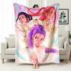 Kpop Witch Hunters Blanket Blanket Witch Hunters Peripheral Nap Blanket Printed Flannel Office Sofa Blanket