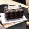 Retro Imitation Walnut Pattern Tissue Box Luxury Creative Plastic Household Napkin Box Living Room Advanced Sense Paper Box
