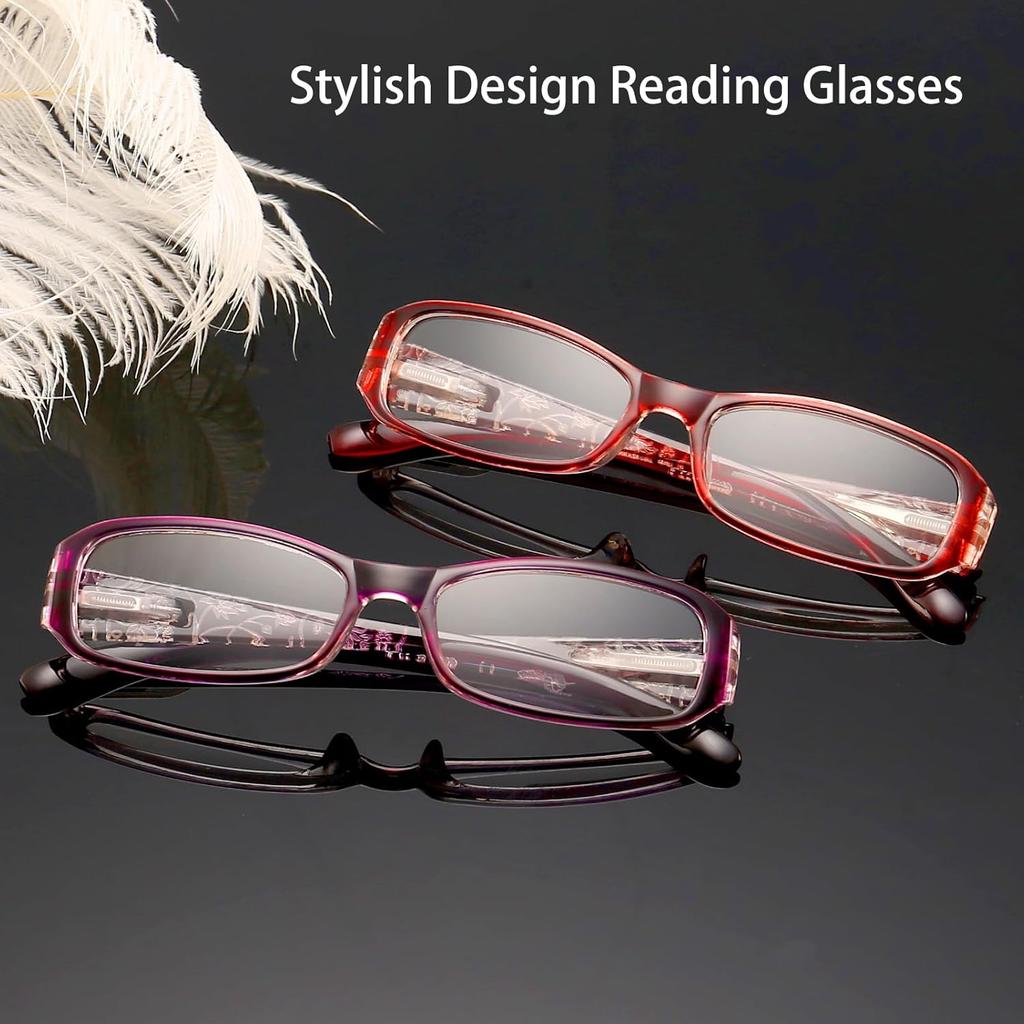 Набор из 3 штук очков Bayonetta - Стильные женские очки-читалки, Модные маленькие очки для чтения для женщин