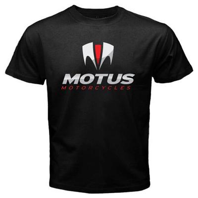 Черная футболка унисекс с логотипом Motus Motorcycles