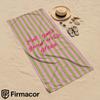 Pink Green Text Stripe Cartoon Anime Beach Towel Microfiber Quick Dry Super Absorbent Soft Bath Towel for Kids Adults Travel