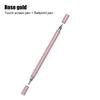 2 In 1 Stylus Pen for Mobile Phone Tablet Drawing Pen Capacitive Pencil Universal Touch Screen Pen for Pad Iphone Android Xiaomi