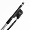 VINGOBOW Carbon Fiber Viola Bow with Natural Black Horsehair