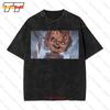 Chucky Flag Banner High Quality Holiday Sport Birthday Decoration Outdoor Vintage Oversized T-Shirt Tee GDLD