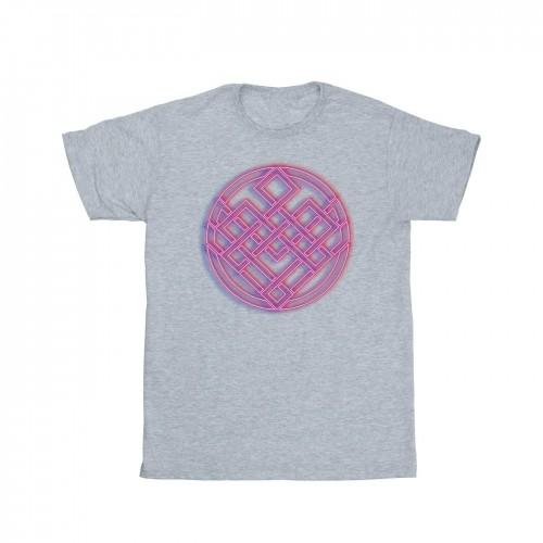 Marvel Mens Shang-Chi And The Legend Of The Ten Rings Neon Icon T-Shirt