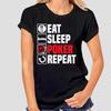 Anime Graphic T Shirts Men Cotton Eat Sleep Poker Tshirt Cards Game Vegas Birthday Christmas Gift Top Graphic Mens T Shirts Bigg