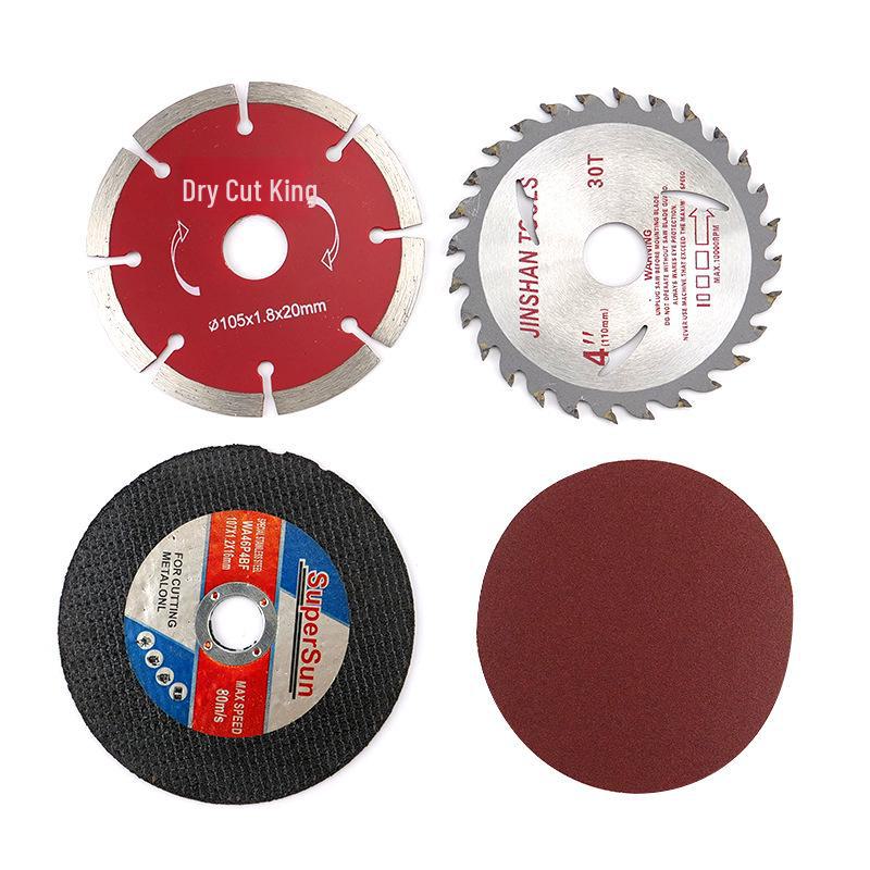 Набор для резки и полировки с регулируемым углом шлифовальной машины и дрели