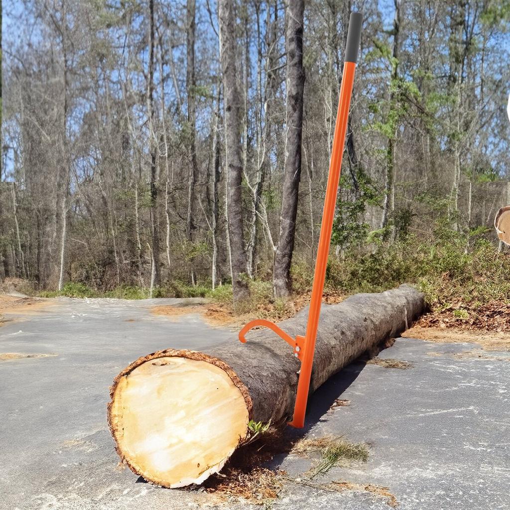 Cant Hook Tool 59 in Heavy Duty Steel Log Roller Forestry Logging Tools