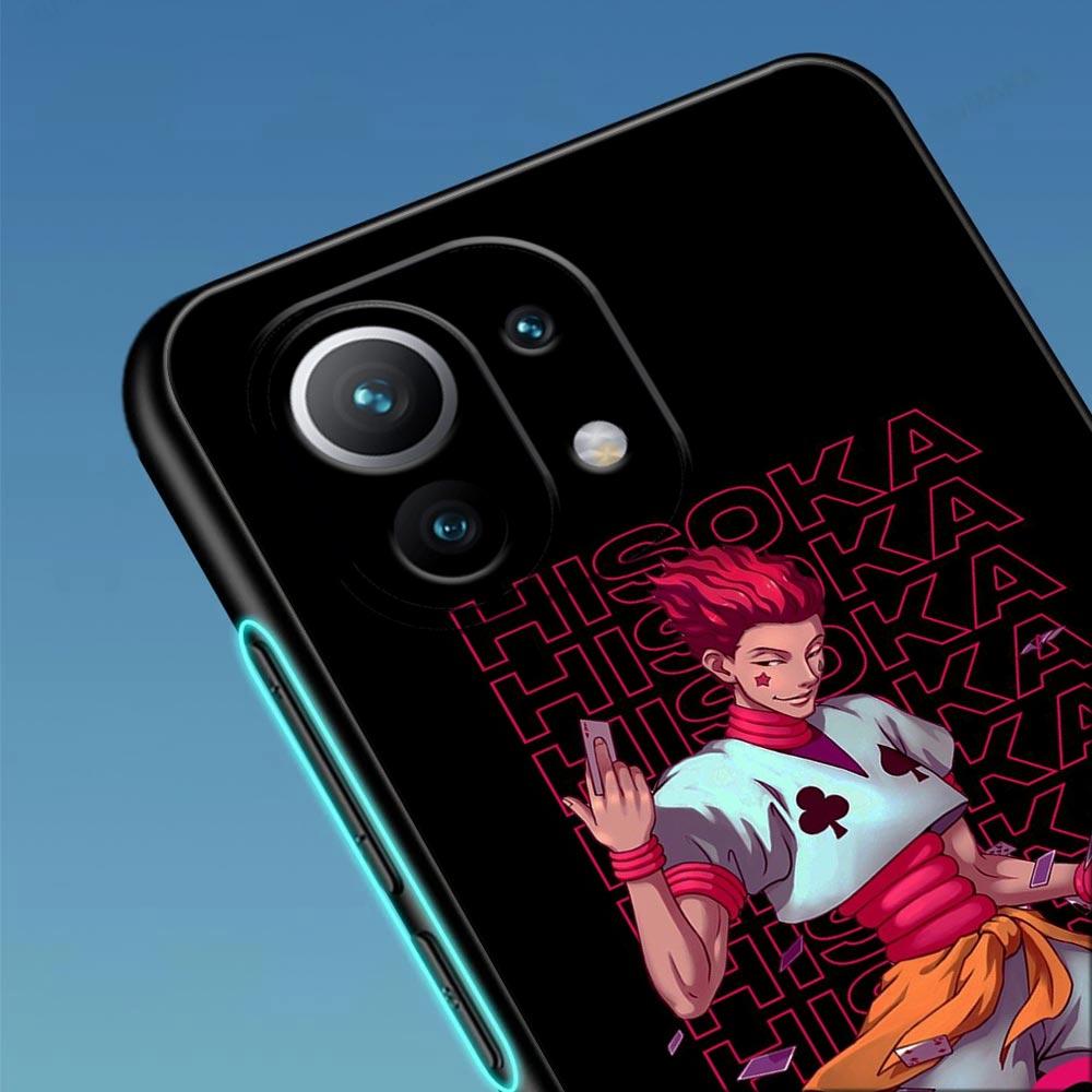 Чехол Hunter Hisoka Anime для Xiaomi Mi 11 Lite 5G NE 11i 11X 11T 12 Pro Poco F1 F3 X3 GT X4 NFC Pro Силиконовый чехол HunterXHunter