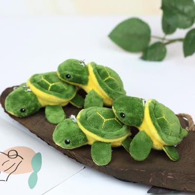 Модная Маленькая Черепашка Мягкая Плюшевая Кукла Брелок Милый Мультяшный Черепах Сумка Подвеска Детские Игрушки Брелоки для Ключей Автомобиля Мужчины Женщины Аниме Брелок