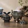 Китайский стиль Кадильница Сплав Треножник Печь Новый Держатель для благовоний Домашний Декор