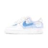 Air Force 1 Нескользящие, Износостойкие, Легкие Низкие Кеды для Скейтборда Женские Сине-Белые DD8959-100(Команда74-)
