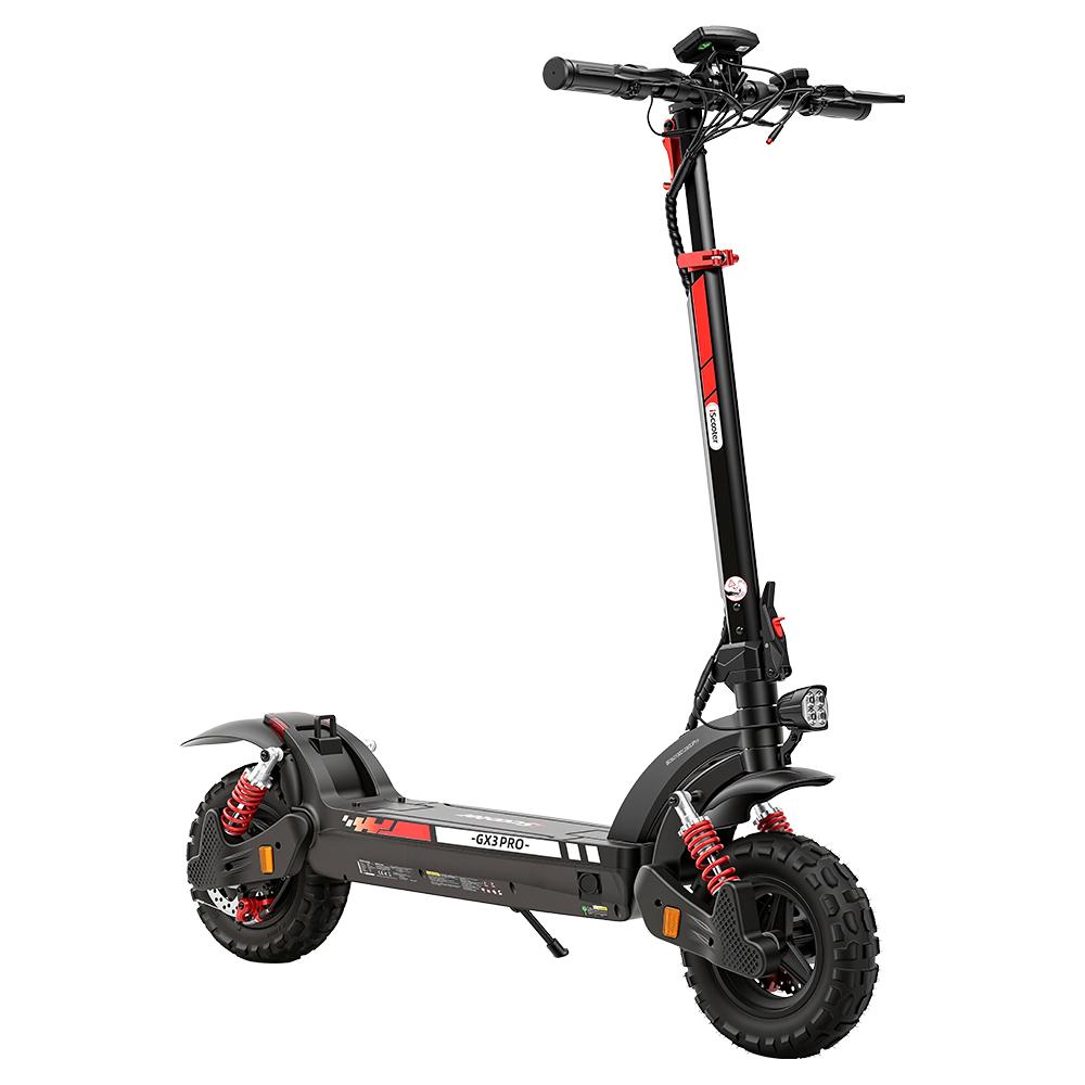 iScooter GX3 Pro Electric Scooter, 48V 17.5Ah Battery,Smart App with GPS & NFC