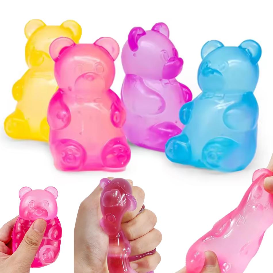 Игрушка Маленький Медведь Мальтоза Зажим Шарик для Снятия Стресса Игрушка для Снятия Стресса Зажим Музыкальный Медленный Отскок Декомпрессия