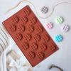 Форма для вафель 18 полостей DIY силиконовая круглая форма для шоколада для выпечки