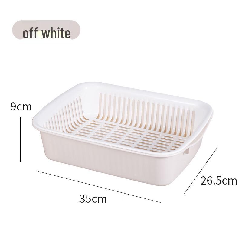 Double-Layer Vegetable Drain Basket