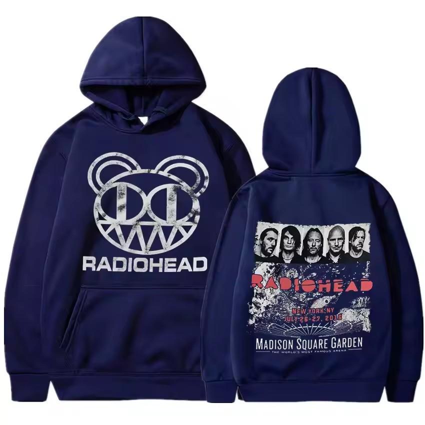 Модный бренд Radiohead ретро-свитер Хип-хоп уличная одежда мужские и женские пуловеры Мужской свитер в китайском стиле