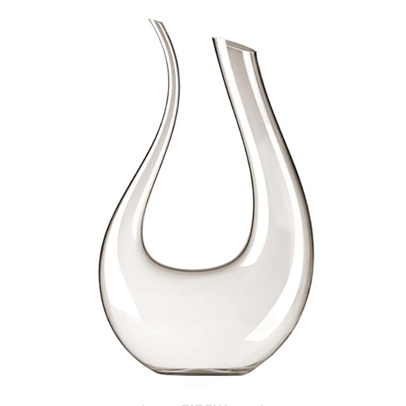 U-образный роскошный хрустальный графин для вина